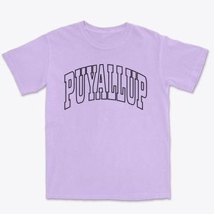 Puyallup Washington Trendy Block Premium Heavyweight T-shirt