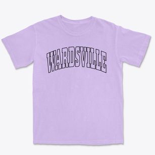 Wardsville Missouri Trendy Block Premium Heavyweight T-shirt