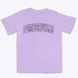 Pemberville Ohio Trendy Block Premium Heavyweight T-shirt