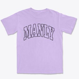 Manly Iowa Trendy Block Premium Heavyweight T-shirt