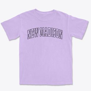 New Madison Ohio Trendy Block Premium Heavyweight T-shirt