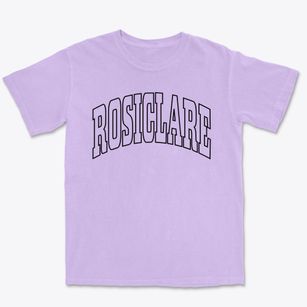 Rosiclare Illinois Trendy Block Premium Heavyweight T-shirt