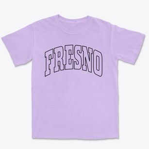 Fresno California Trendy Block Premium Heavyweight T-shirt