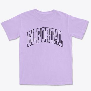 El Portal California Trendy Block Premium Heavyweight T-shirt