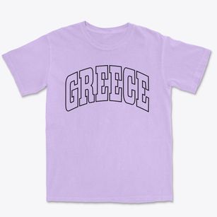 Greece New York Trendy Block Premium Heavyweight T-shirt