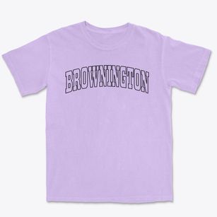 Brownington Missouri Trendy Block Premium Heavyweight T-shirt