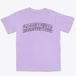 Harrellsville North Carolina Trendy Block Premium Heavyweight T-shirt