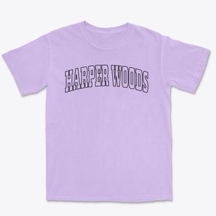 Harper Woods Michigan Trendy Block Premium Heavyweight T-shirt