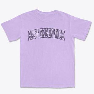 East Greenwich Rhode Island Trendy Block Premium Heavyweight T-shirt