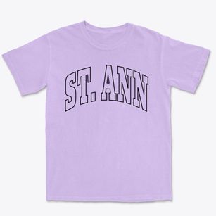 St. Ann Missouri Trendy Block Premium Heavyweight T-shirt