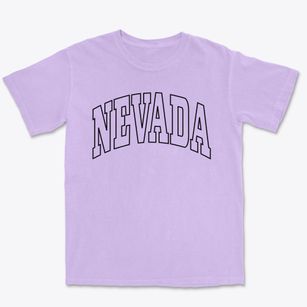 Nevada Missouri Trendy Block Premium Heavyweight T-shirt