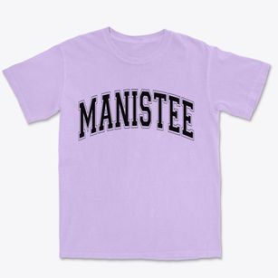 Manistee Michigan Varsity Premium Heavyweight T-shirt
