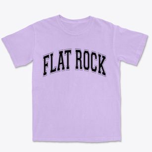 Flat Rock North Carolina Varsity Premium Heavyweight T-shirt