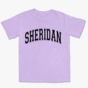 Sheridan Illinois Varsity Premium Heavyweight T-shirt