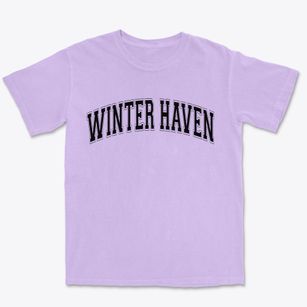 Winter Haven Florida Varsity Premium Heavyweight T-shirt