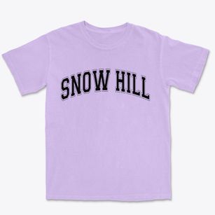 Snow Hill Maryland Varsity Premium Heavyweight T-shirt
