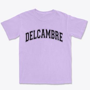Delcambre Louisiana Varsity Premium Heavyweight T-shirt