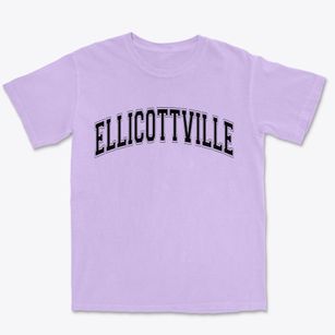Ellicottville New York Varsity Premium Heavyweight T-shirt
