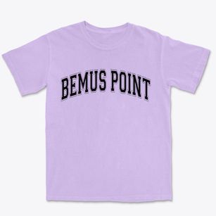 Bemus Point New York Varsity Premium Heavyweight T-shirt