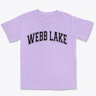 Webb Lake Wisconsin Varsity Premium Heavyweight T-shirt