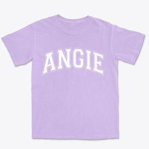 Angie Louisiana Varsity Premium Heavyweight T-shirt