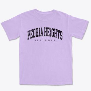 Peoria Heights Illinois Urban Vibe Premium Heavyweight T-shirt