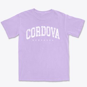 Cordova Nebraska Urban Vibe Premium Heavyweight T-shirt