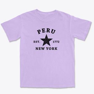 Peru New York Star Premium Heavyweight T-shirt