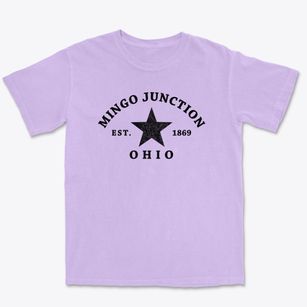 Mingo Junction Ohio Star Premium Heavyweight T-shirt