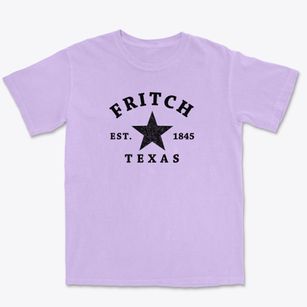 Fritch Texas Star Premium Heavyweight T-shirt