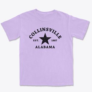 Collinsville Alabama Star Premium Heavyweight T-shirt