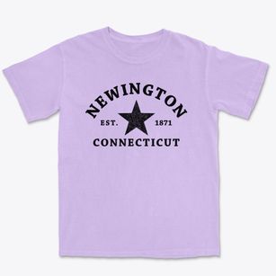 Newington Connecticut Star Premium Heavyweight T-shirt