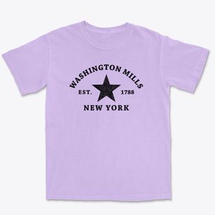 Washington Mills New York Star Premium Heavyweight T-shirt