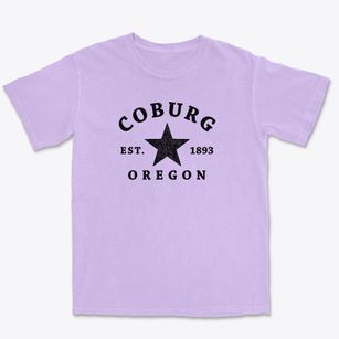 Coburg Oregon Star Premium Heavyweight T-shirt