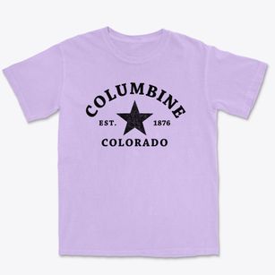 Columbine Colorado Star Premium Heavyweight T-shirt