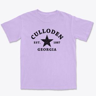 Culloden Georgia Star Premium Heavyweight T-shirt