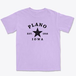 Plano Iowa Star Premium Heavyweight T-shirt