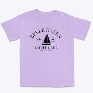 Belle Haven Virginia Yacht Club Premium Heavyweight T-shirt