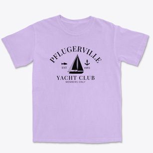 Pflugerville Texas Yacht Club Premium Heavyweight T-shirt