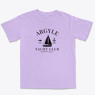 Argyle Texas Yacht Club Premium Heavyweight T-shirt