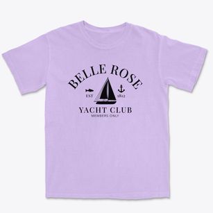 Belle Rose Louisiana Yacht Club Premium Heavyweight T-shirt