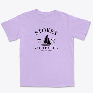 Stokes North Carolina Yacht Club Premium Heavyweight T-shirt