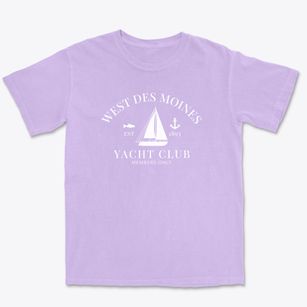 West Des Moines Iowa Yacht Club Premium Heavyweight T-shirt