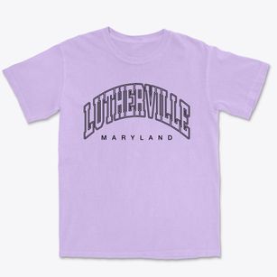 Lutherville Maryland Inline Premium Heavyweight T-shirt