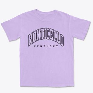 Monticello Kentucky Inline Premium Heavyweight T-shirt