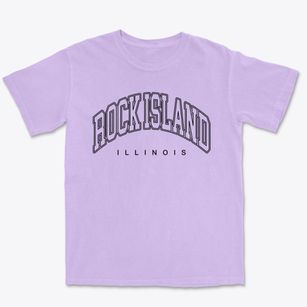 Rock Island Illinois Inline Premium Heavyweight T-shirt