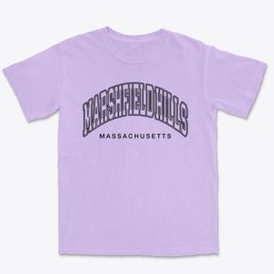 Marshfield Hills Massachusetts Inline Premium Heavyweight T-shirt