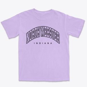 North Webster Indiana Inline Premium Heavyweight T-shirt