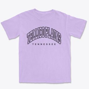 Tellico Plains Tennessee Inline Premium Heavyweight T-shirt