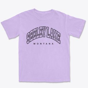 Seeley Lake Montana Inline Premium Heavyweight T-shirt